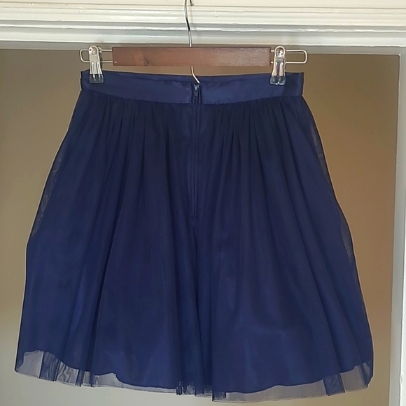 B Darlin Skater Skirt Layered Ballerina Tulle Mini Skirt Size Medium - Picture 3 of 10